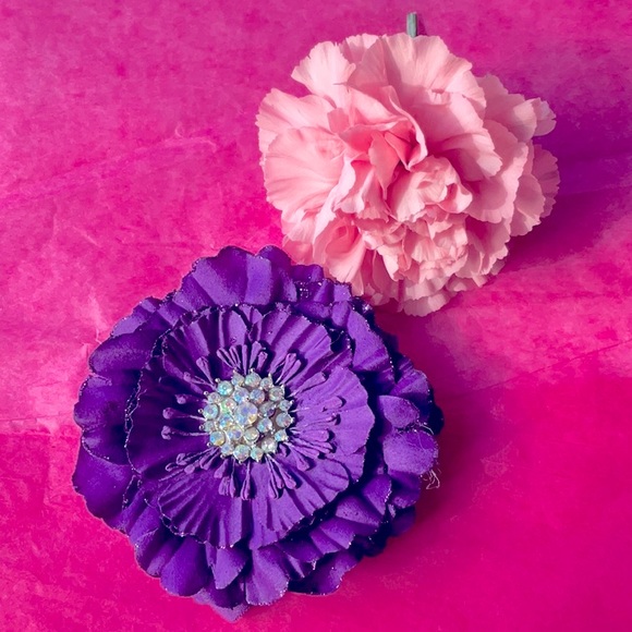 💐TIEKS PURPLE FLOWER 💐 - Picture 1 of 16